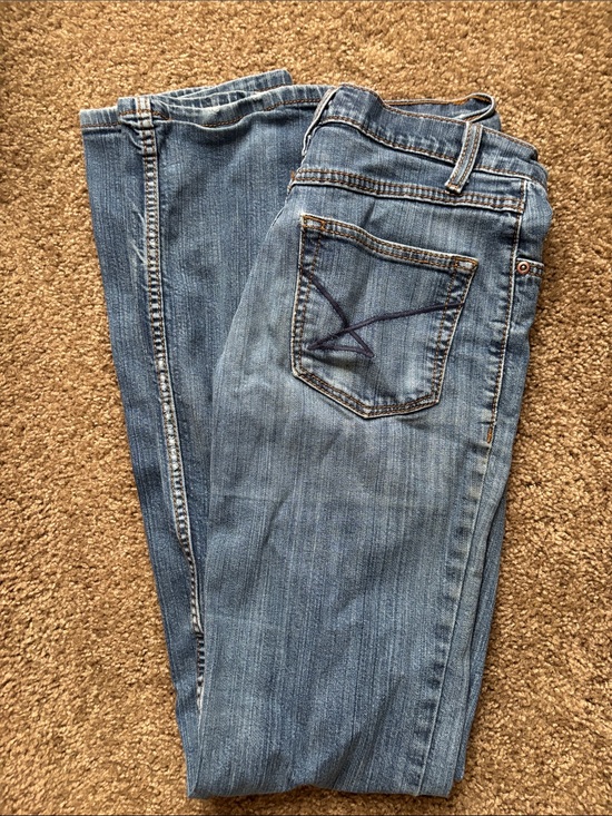 Cinch Denim - Cinch Light Blue Bootcut Jeans with Back Pocket Stitch
